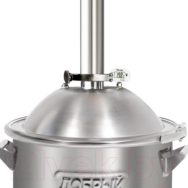 Изображение товара Дистиллятор бытовой ДОБРЫЙ ЖАР Люкс Про (57л, +ТЭН)