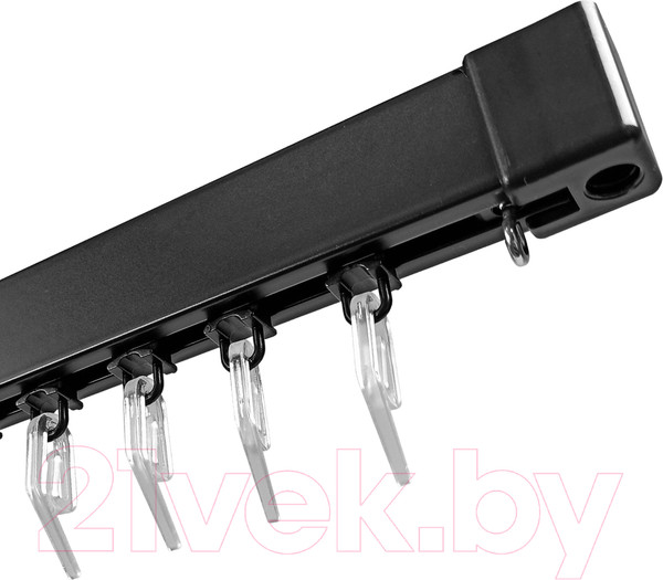 Изображение товара Карниз для штор Эскар Катал3 / 242434300 (3.0м, алюминий/черный)