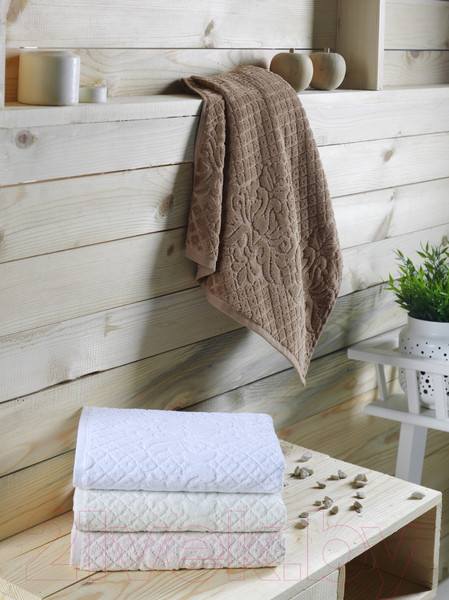 Изображение товара Полотенце Sofi de Marko Diva 50х90 / S.131кофе (кофейный)