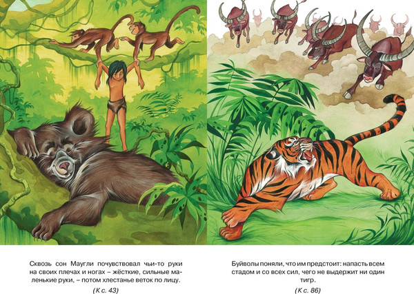 Изображение товара Книга Махаон Маугли, твердая обложка (Киплинг Редьярд)