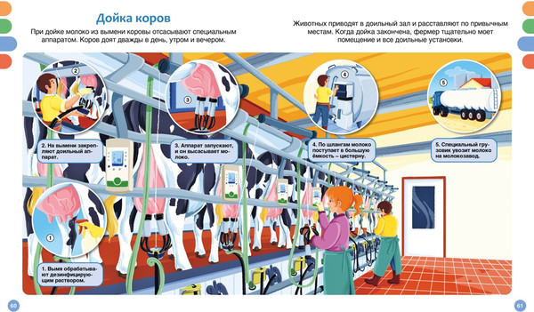 Изображение товара Энциклопедия Махаон Полезные машины и животные фермы, твердая обложка (Гийоре Мари-Рене)