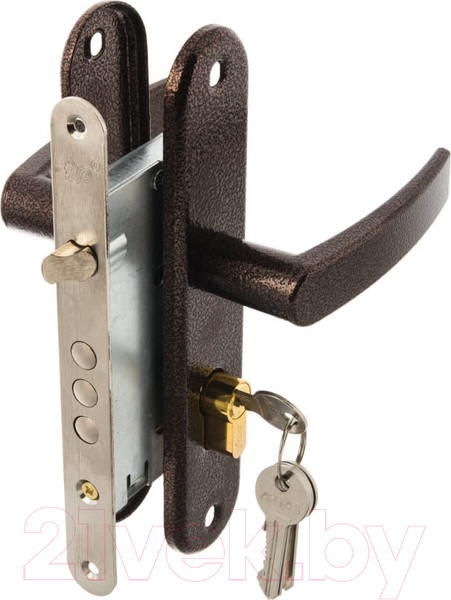 Изображение товара Замок врезной Border 78928-ЗВ4-31/55 (медь)