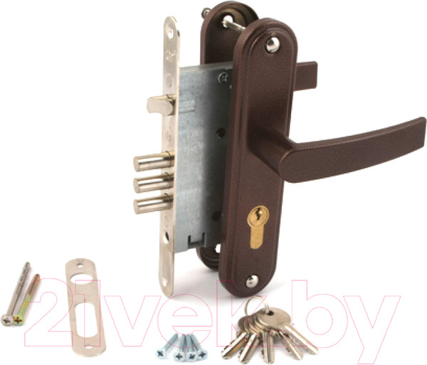 Изображение товара Замок врезной Border 78928-ЗВ4-31/55 (медь)