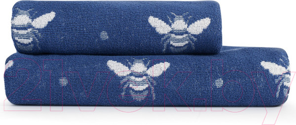 Изображение товара Полотенце Sofi de Marko Maya 50х90 / Пол-Мя-50х90сн (синий)