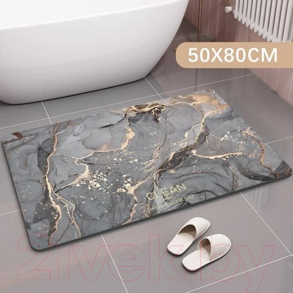 Изображение товара Коврик для ванной Saniteco C0010024B (50x80)