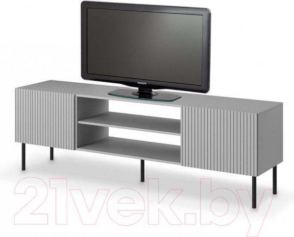 Изображение товара Тумба Halmar Asensio RTV-1 (светло-серый/черный)