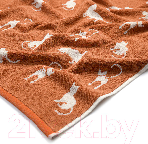 Изображение товара Полотенце Sofi de Marko Kitty 50х90 / Пол-Кт-50х90гр (горчичный)