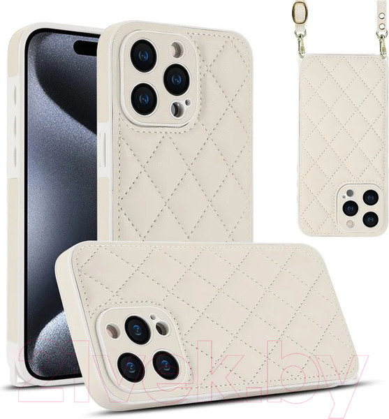 Изображение товара Чехол-накладка G-Case Для iPhone 15 Pro / 660174210D (белый)