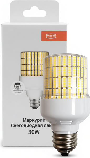 Изображение товара Лампа PCCooler T75-C-30W-E27-5000К