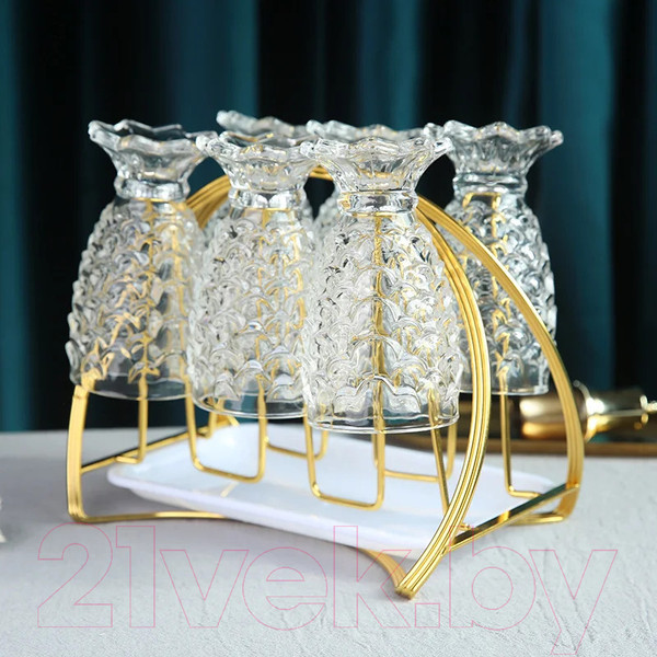 Изображение товара Держатель для кружек Sundays Home C0005100C (6шт, золото)