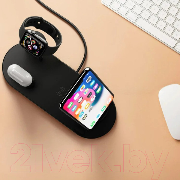 Изображение товара Зарядное устройство беспроводное G-Case 840700154A (черный)