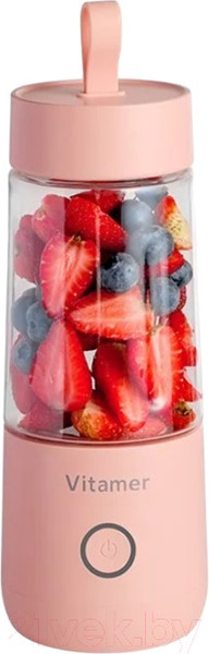 Изображение товара Блендер для смузи Sundays Home 644200016A (розовый)