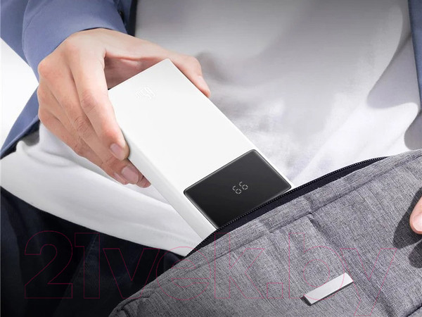 Изображение товара Портативное зарядное устройство Baseus Star-Lord 20000mAh  / 663200475B (белый)