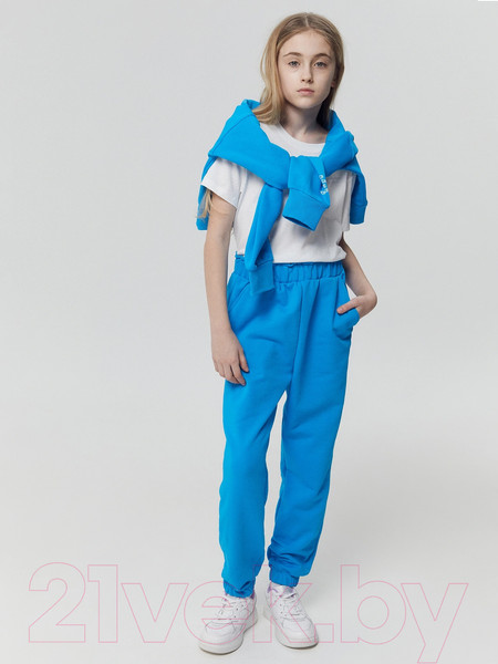 Изображение товара Штаны детские Mark Formelle 187783 (р.128-64, голубая лазурь)