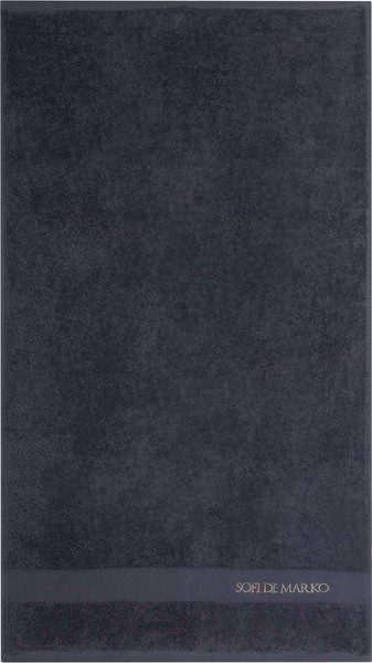 Изображение товара Полотенце Sofi de Marko Tristan 50х90 / Пол-ТР-50х90ан (антрацитовый)