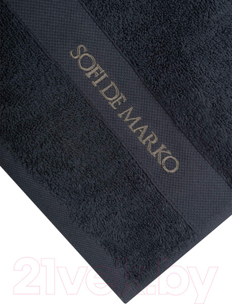 Изображение товара Полотенце Sofi de Marko Tristan 50х90 / Пол-ТР-50х90ан (антрацитовый)