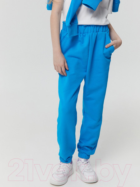 Изображение товара Штаны детские Mark Formelle 187783 (р.158-80, голубая лазурь)