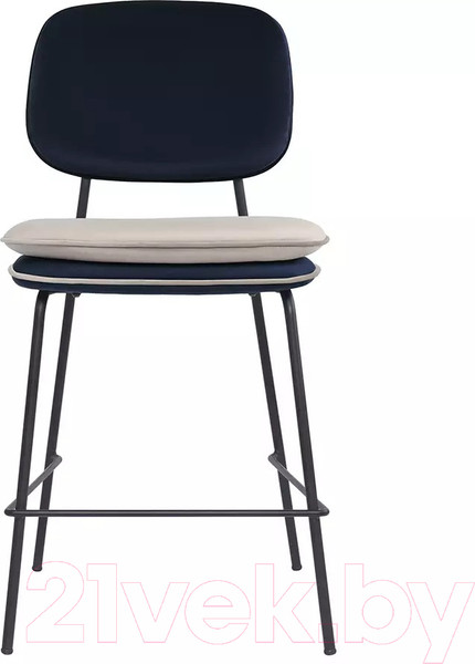Изображение товара Стул барный Bergenson Bjorn Pea / BB0000696 (темно-синий/бежевый)