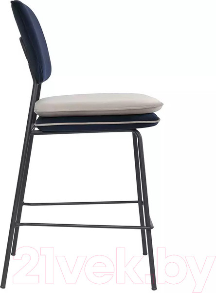 Изображение товара Стул барный Bergenson Bjorn Pea / BB0000696 (темно-синий/бежевый)
