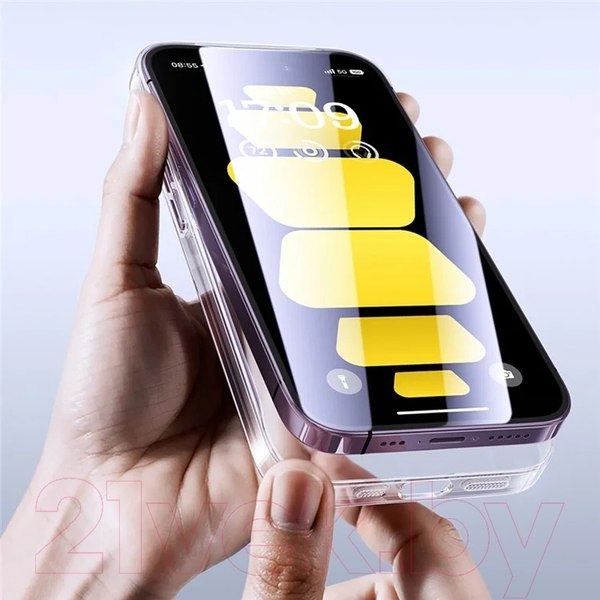 Изображение товара Чехол-накладка Baseus Lucent для iPhone 15 Pro Max / 660152104A (прозрачный)