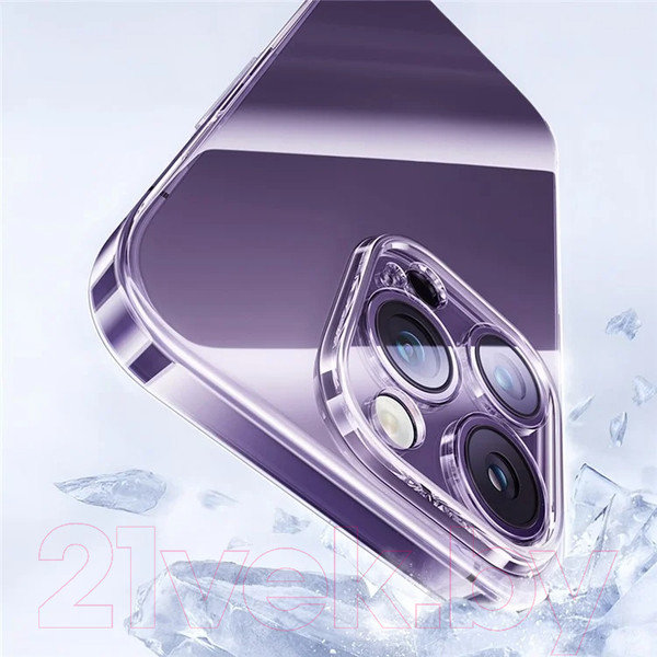 Изображение товара Чехол-накладка Baseus Lucent для iPhone 15 Pro Max / 660152104A (прозрачный)