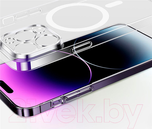 Изображение товара Чехол-накладка Baseus Lucent для iPhone 15 Pro Max / 660152101A (прозрачный)