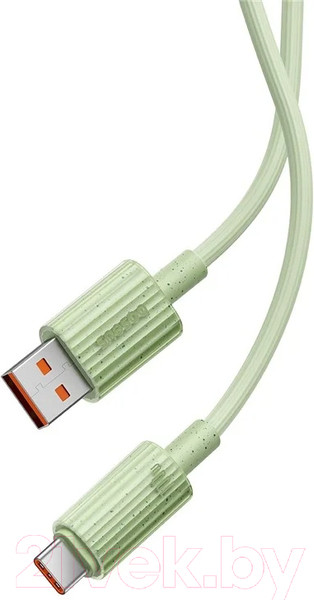 Изображение товара Кабель Baseus Habitat Series USB to Type-C / 662802622B (2м, зеленый)
