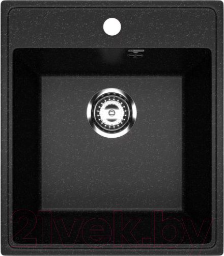 Изображение товара Мойка кухонная Practik PR-M 425-004 (черный оникс)