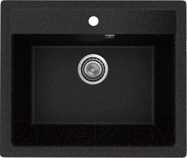 Изображение товара Мойка кухонная Practik PR-M 565-004 (черный оникс)