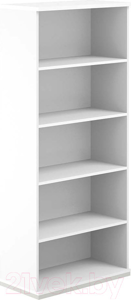 Изображение товара Стеллаж Norden 5-уровневый 80 / AG.210.WH.WH (белый/белый)