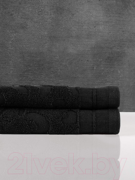 Изображение товара Полотенце Sofi de Marko Tiger 30х50 / Пол-Тг-30х50чр (черный)