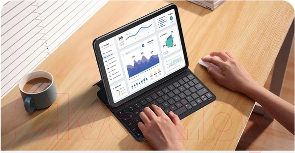 Изображение товара Чехол с клавиатурой для планшета Baseus Brilliance Для iPad mini 2021 / 661500766A (черный)