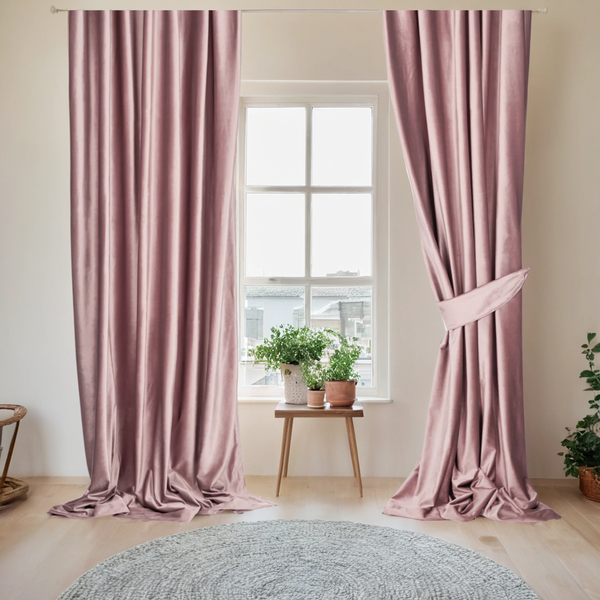 Изображение товара Штора Mio Tesoro Velvet 150х250 (пудра)