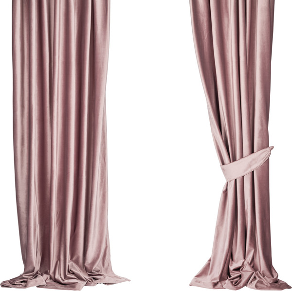 Изображение товара Штора Mio Tesoro Velvet 150х260 (пудра)