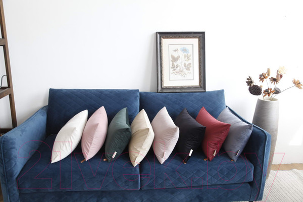 Изображение товара Наволочка декоративная Sofi de Marko Оливер №1 30х50 / Нав-Ол1-30х50