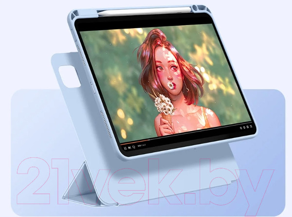 Изображение товара Чехол для планшета Baseus Minimalist Для iPad Pro 12.9" / 660203631A (розовый)
