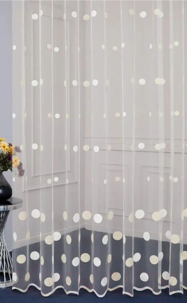 Изображение товара Гардина Mio Tesoro Brode 400х260 (кремовый)