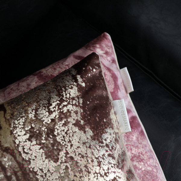 Изображение товара Наволочка декоративная Sofi de Marko Мрамор 45х45 / Нав-Мб-45х45 (бежевый)