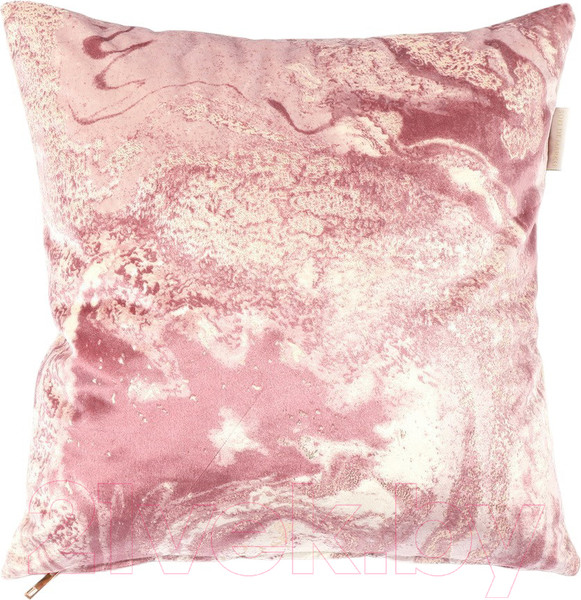 Изображение товара Наволочка декоративная Sofi de Marko Мрамор 45х45 / Нав-Мпр-45х45 (пепел роза)