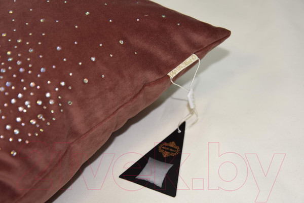 Изображение товара Наволочка декоративная Sofi de Marko Петуния 45х45 / Нав-П6-45х45 (пепельно-розовый)