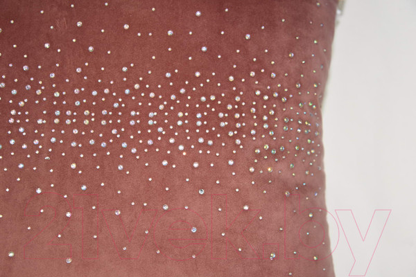 Изображение товара Наволочка декоративная Sofi de Marko Петуния 45х45 / Нав-П6-45х45 (пепельно-розовый)