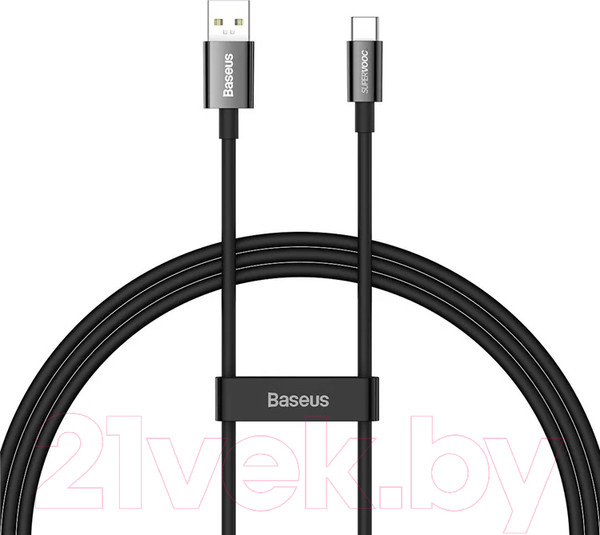 Изображение товара Кабель Baseus Superior USB to Type-C / 662801908B (1м, черный)