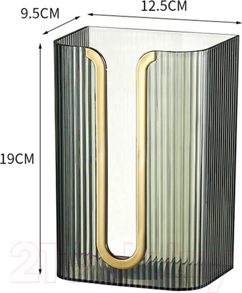 Изображение товара Органайзер для ванной Saniteco 649901263B (прозрачный)