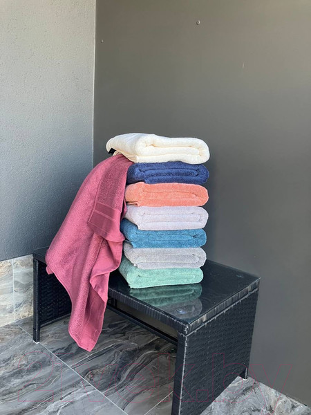 Изображение товара Полотенце Micro Cotton 76x142 (бордо)