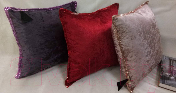 Изображение товара Наволочка декоративная Sofi de Marko Клаудия  45х45 / Нав-К06-45х45 (карамельный)