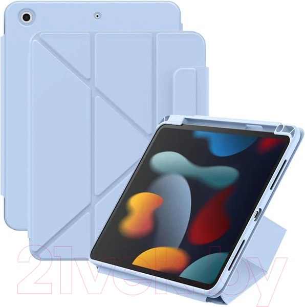 Изображение товара Чехол для планшета Baseus Minimalist Для iPad 10.2" / 660202566A (голубой)