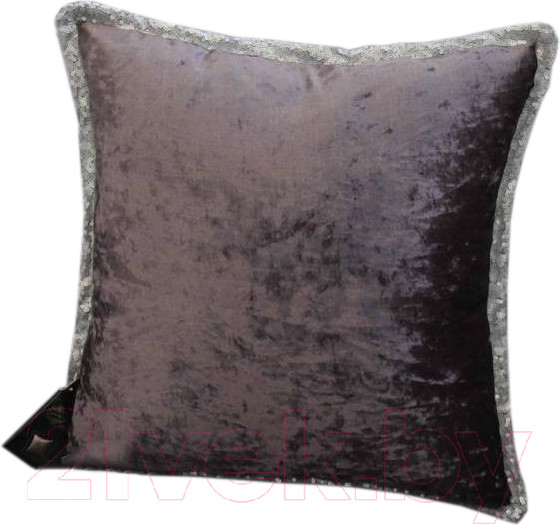 Изображение товара Наволочка декоративная Sofi de Marko Клаудия 45х45 / Нав-К07-45х45 (сиреневый)