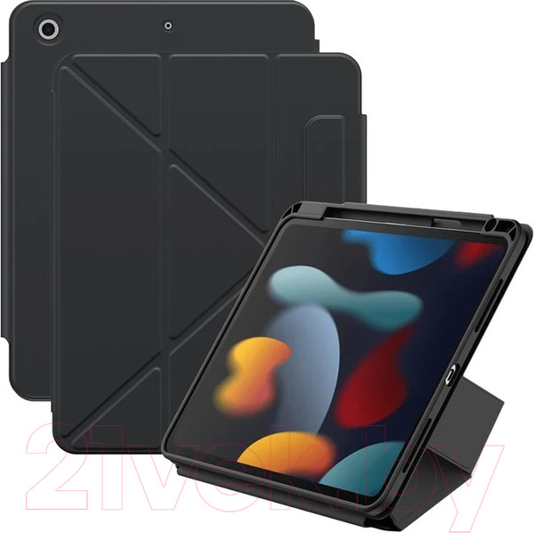Изображение товара Чехол для планшета Baseus Minimalist Для iPad 10.2" / 660202566B (черный)