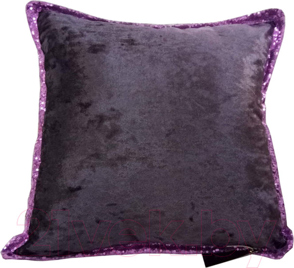 Изображение товара Наволочка декоративная Sofi de Marko Клаудия 45х45 / Нав-К08-45х45 (фиолетовый)