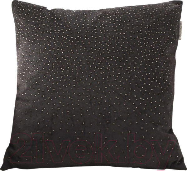 Изображение товара Наволочка декоративная Sofi de Marko Кристал 45х45 / Нав-К104-45х45 (антрацитовый)